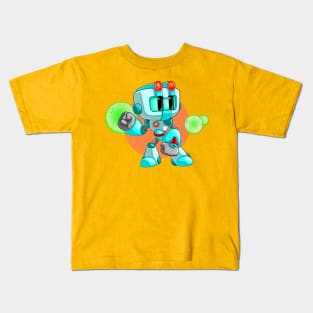 Super Bubble Man Kids T-Shirt